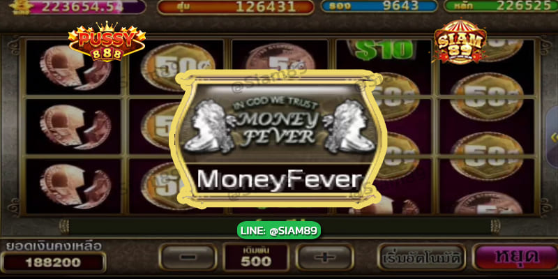รีวิวเกม money fever pussy888